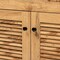 Baxton Studio Agni Modern and Contemporary Oak Brown Finished Wood Buffet and Hutch Kitchen Cabinet 189-11985-ZORO - alternate 3
